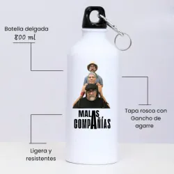 Pomos de aluminio 800 ml  malas compañias 