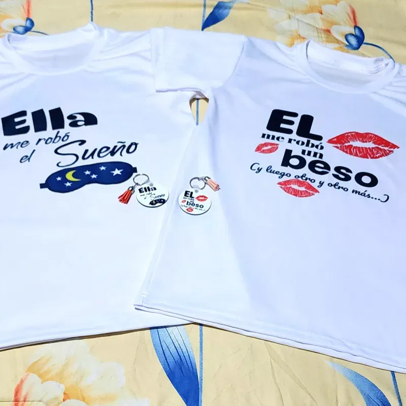 Pullover de pareja blancos 