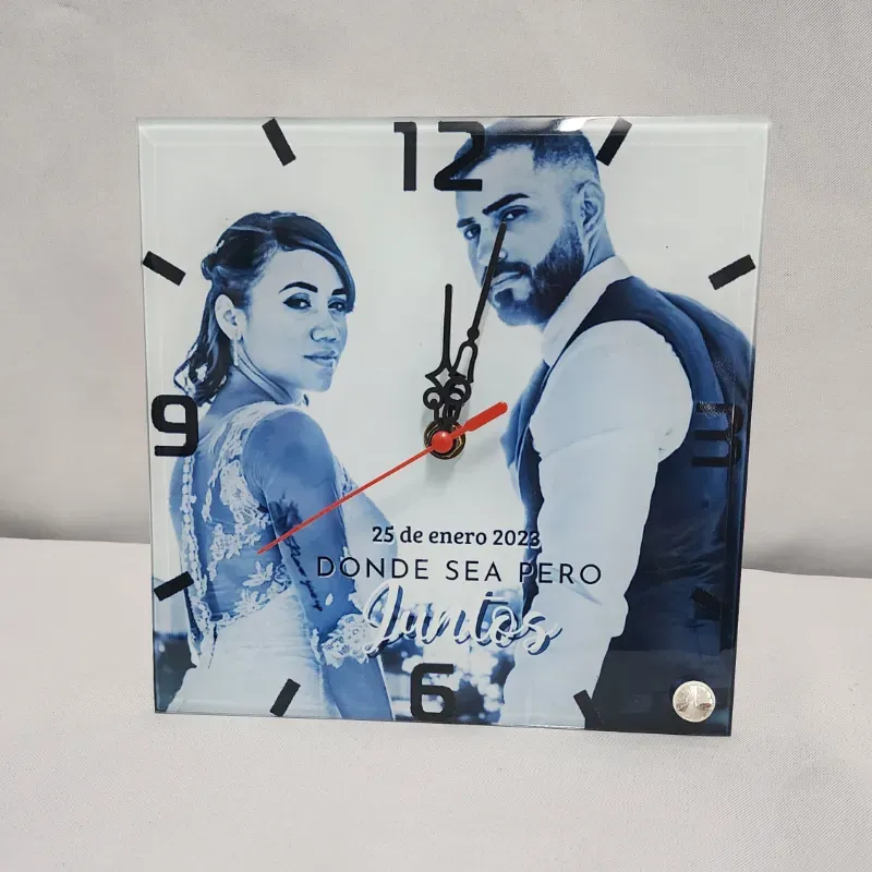 Reloj de mesa personalizado