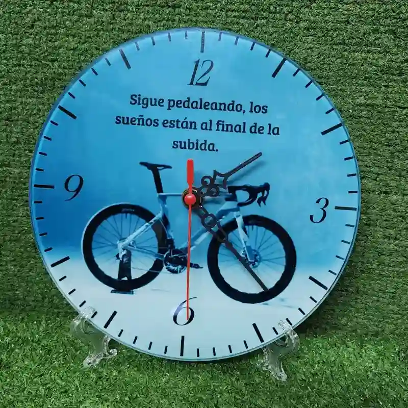 Reloj de mesa redondo 