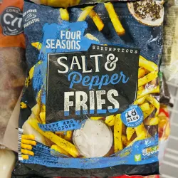 Papas prefritas con sal y pimienta 800g