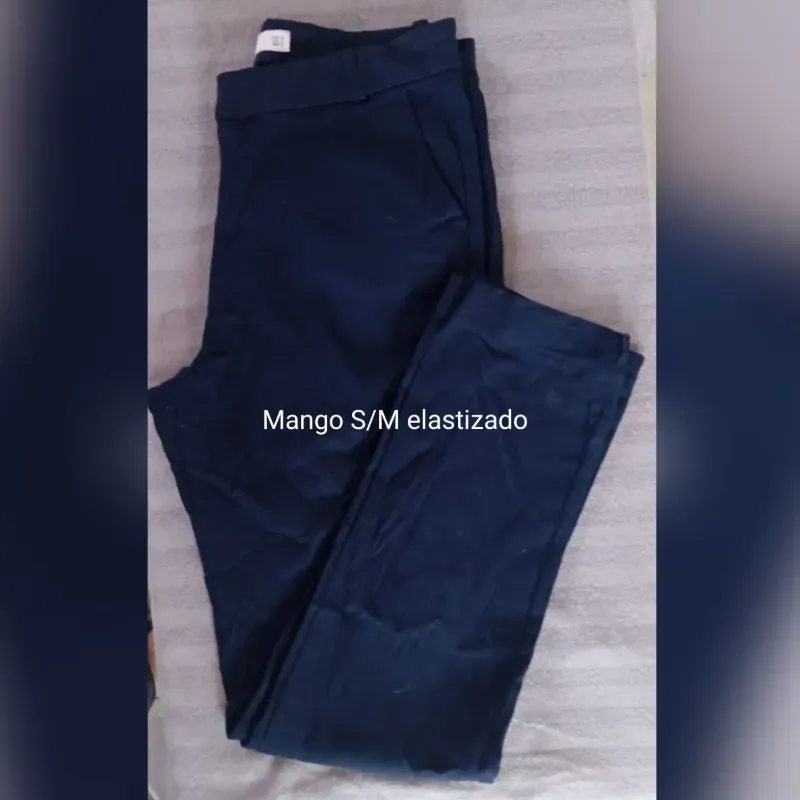 Pantalón de vestir Mango azul marino 🌊⚓⛴️