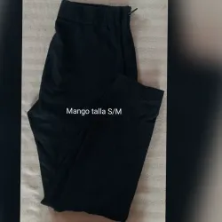 Pantalón de vestir Mango negro 🖤