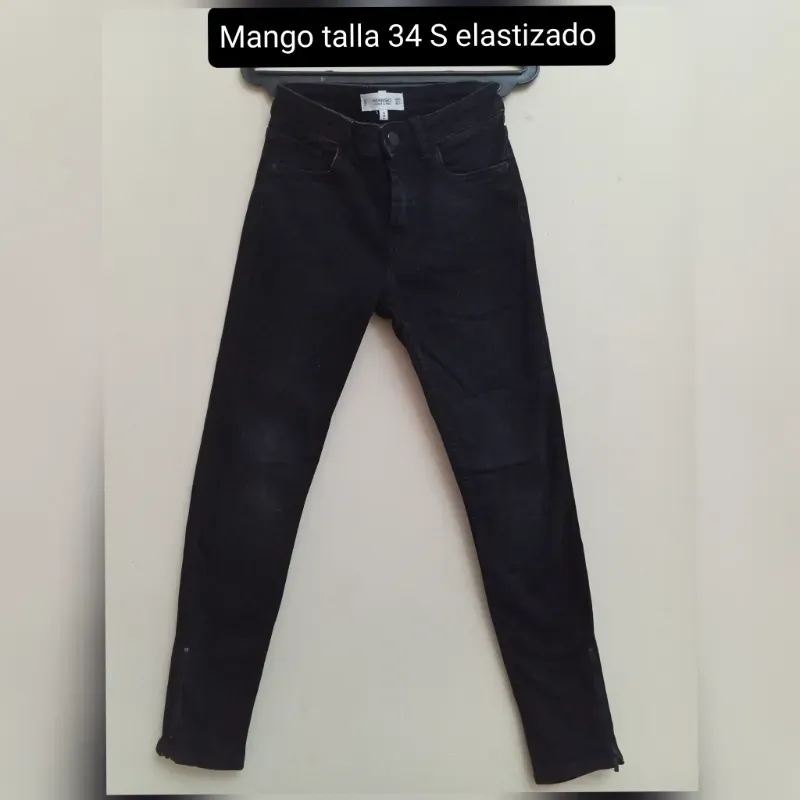 Skinny Jeans tipo MOM Mango