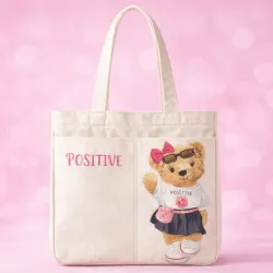 Bolsa de damasco con bolsillos