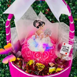 Caja de regalo con decoración