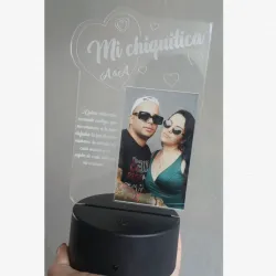 Lámparas de acrílico cifrado