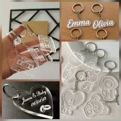 Llaveros de acrílico