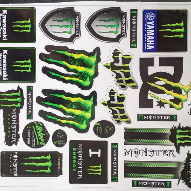 Calcomanía monster 1
