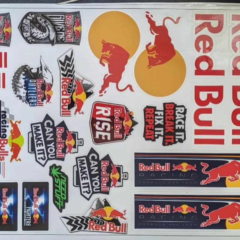 Calcomanía Red Bull 2 