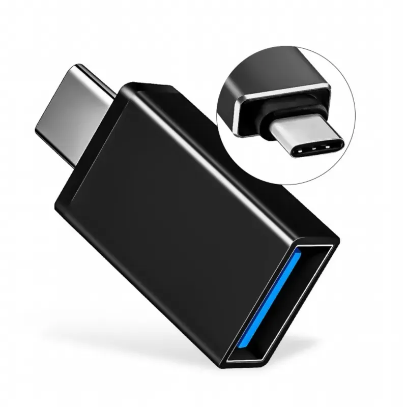Adaptador OTG metálico Tipo C a USB