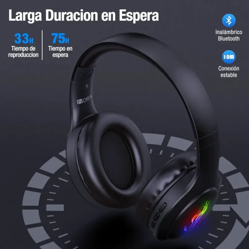 Audifono Casco inalambrico 1Hora AUT202