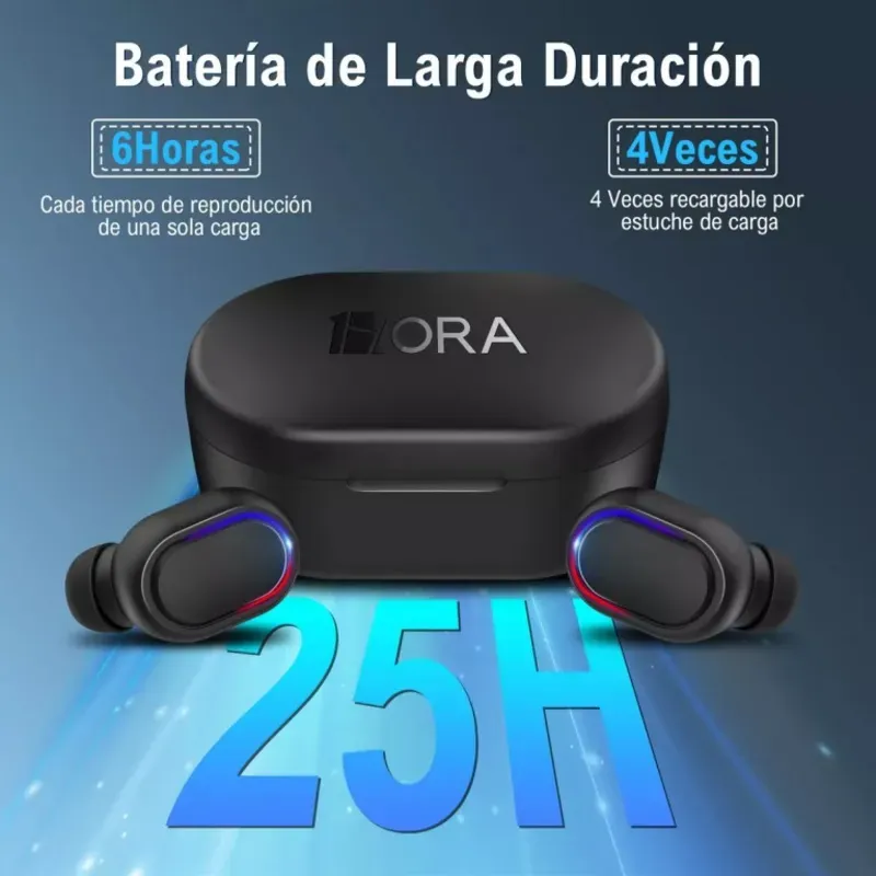 Audifono inalambrico 1Hora AUT114 - Negro