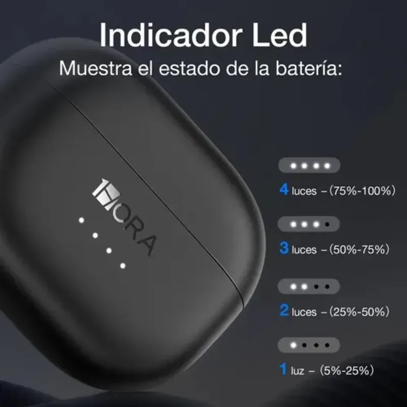 Audifono inalambrico 1Hora AUT210 - Negro