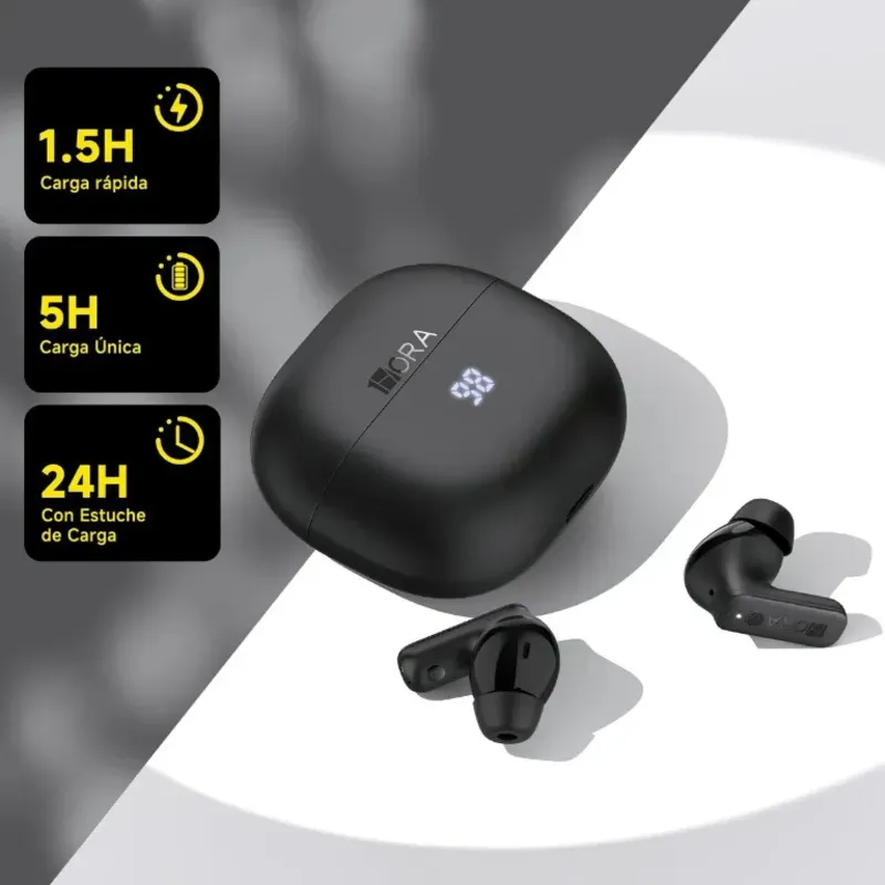 Audifono inalambrico 1Hora AUT211 - Negro