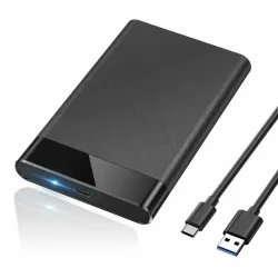 Caja Externa para Disco Duro 2.5″ - USB Tipo C