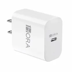 Cubo de carga 1Hora puerto Tipo C de 20W