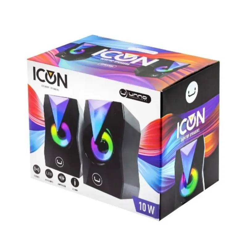 Bocinas RGB Brave modelo SP9013BK