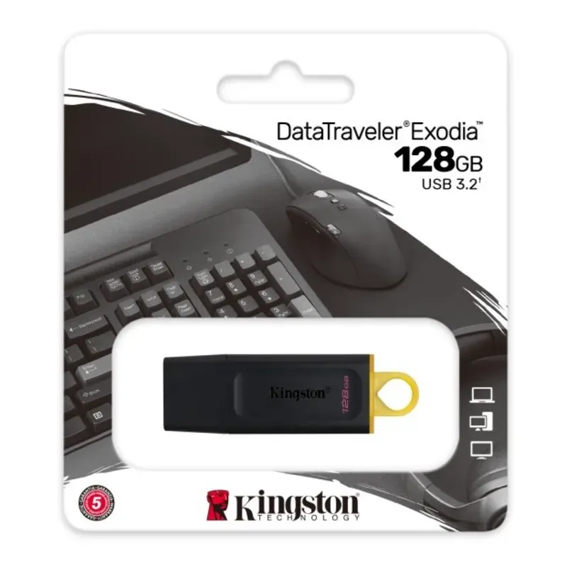 Memorias Flash de 128 GB Kingston Exodia USB 3.2