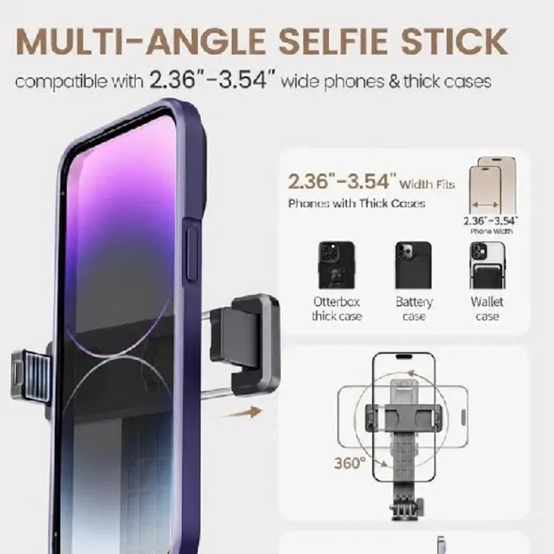 Palo Selfie modelo ANXRE con Tripode