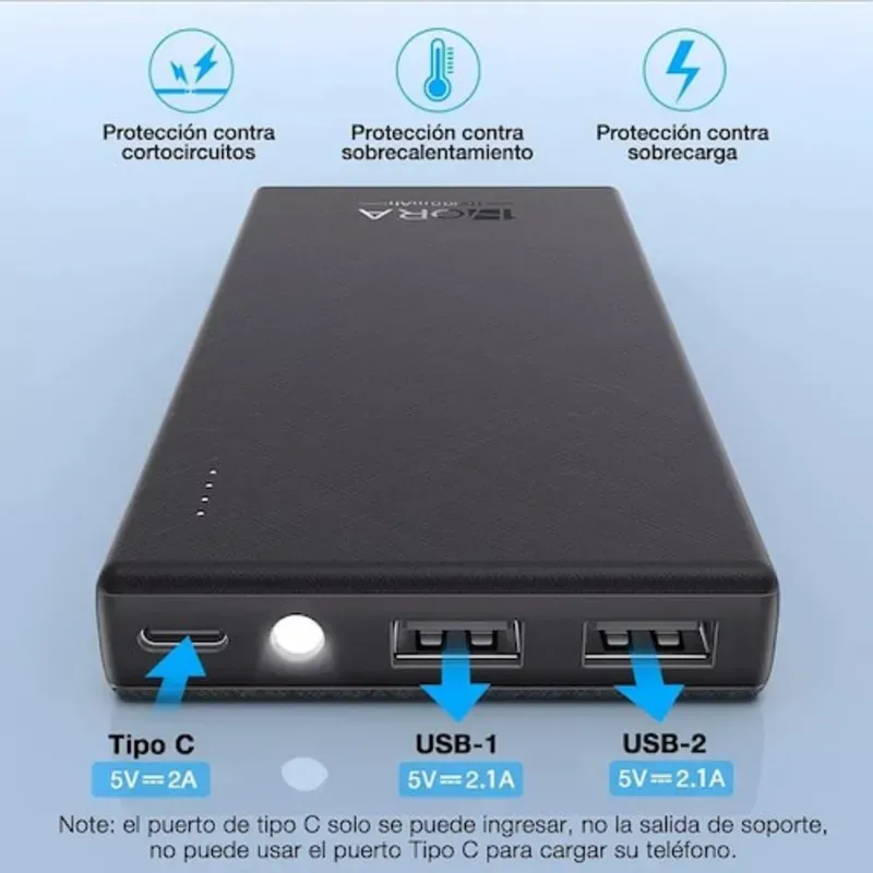 Power Bank 1Hora 10000 mAh GAR263