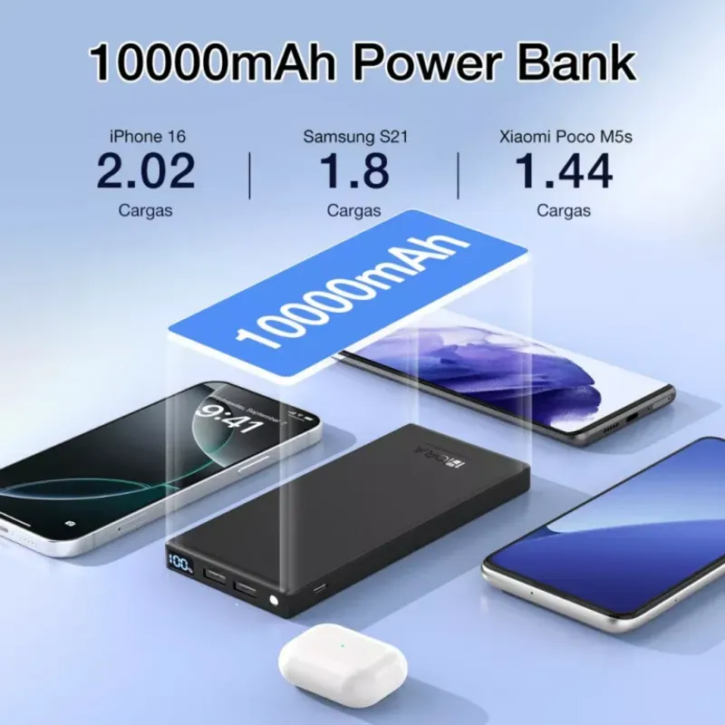Power Bank 1Hora 10000 mAh GAR263