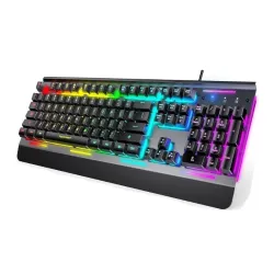 Teclado Gaming RGB retroiluminado marca TECKNET