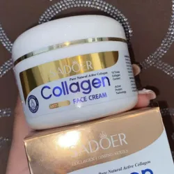 Crema facial de colágeno superior 