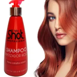 Shampoo matizador rojo
