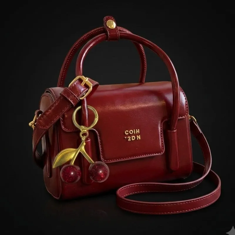 Bolso de Mujer Elegante Color Rojo Vino