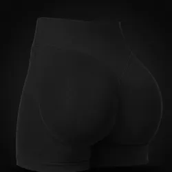 Licra Corta Para GYM de color Negro