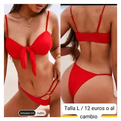 Bikini rojo 