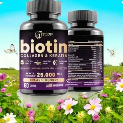 Cápsulas de biotina, colágeno y keratina 