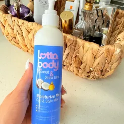 Leche para peinar y rizar 