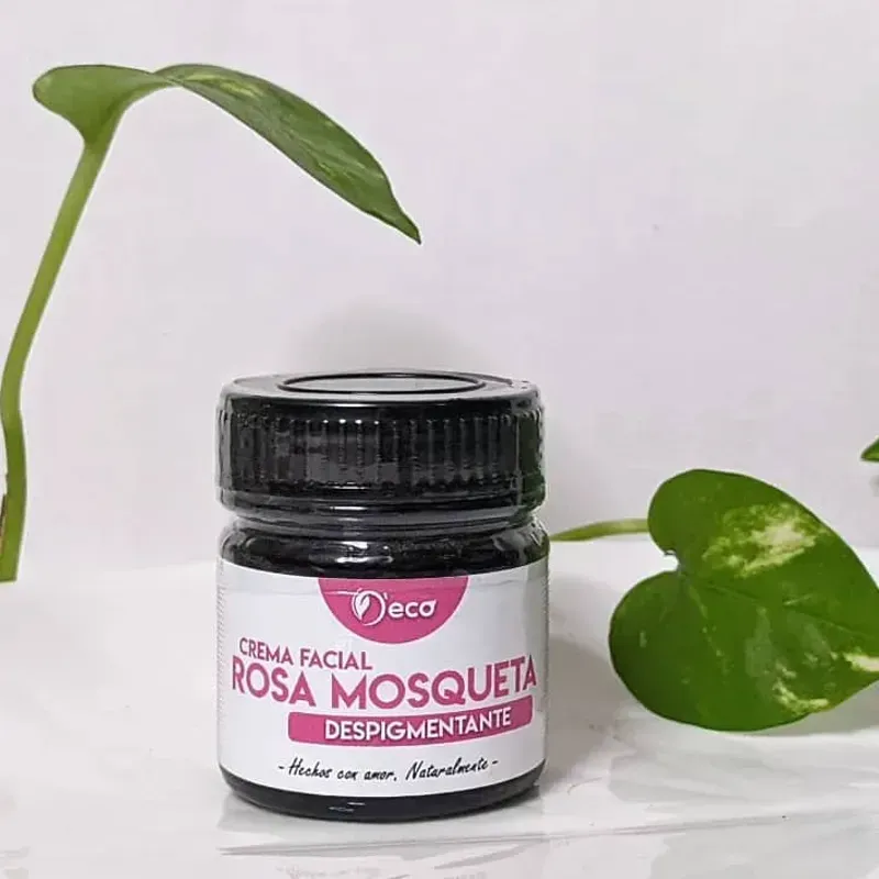 Crema despigmentante con rosa mosqueta 🩷