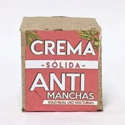 Crema sólida anti manchas 🧡