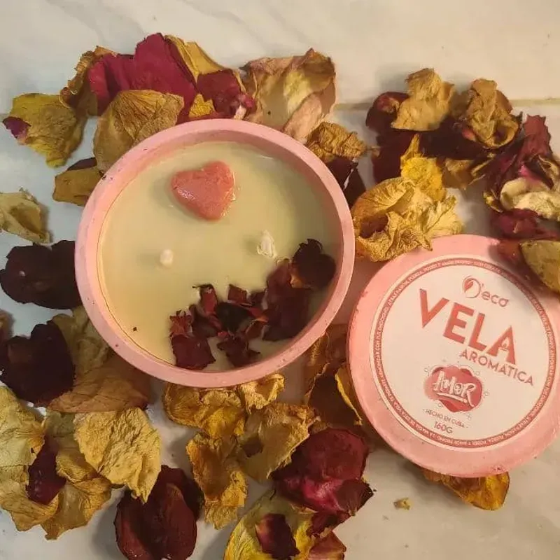 Vela aromática amor 🩷