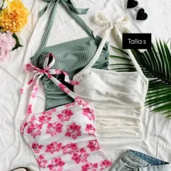 Blusa corta para el verano 