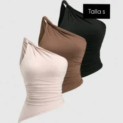 Blusa de un solo hombro 