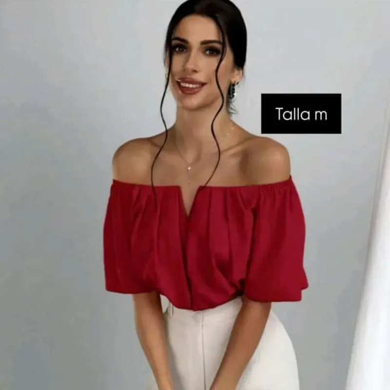 Blusa fina de vestir