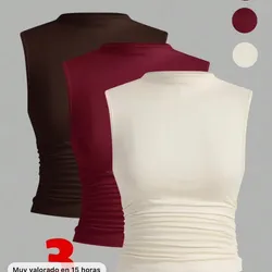 Blusas casuales de manga corta