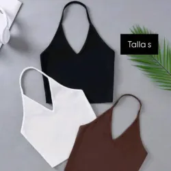 Blusa corta sencilla