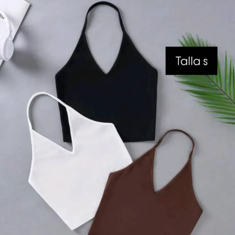 Blusa corta sencilla