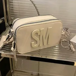 Cartera con cinta ancha 