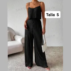 Conjunto a rayas verticales 