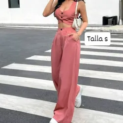 Conjunto de chaleco y pantaleta 