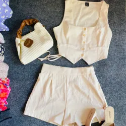 Conjunto de chaleco y short 