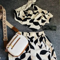 Conjunto de pantaleta y blusa 