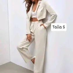 Conjunto de pantalón y blazer 