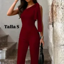 Mono rojo vino elegante 